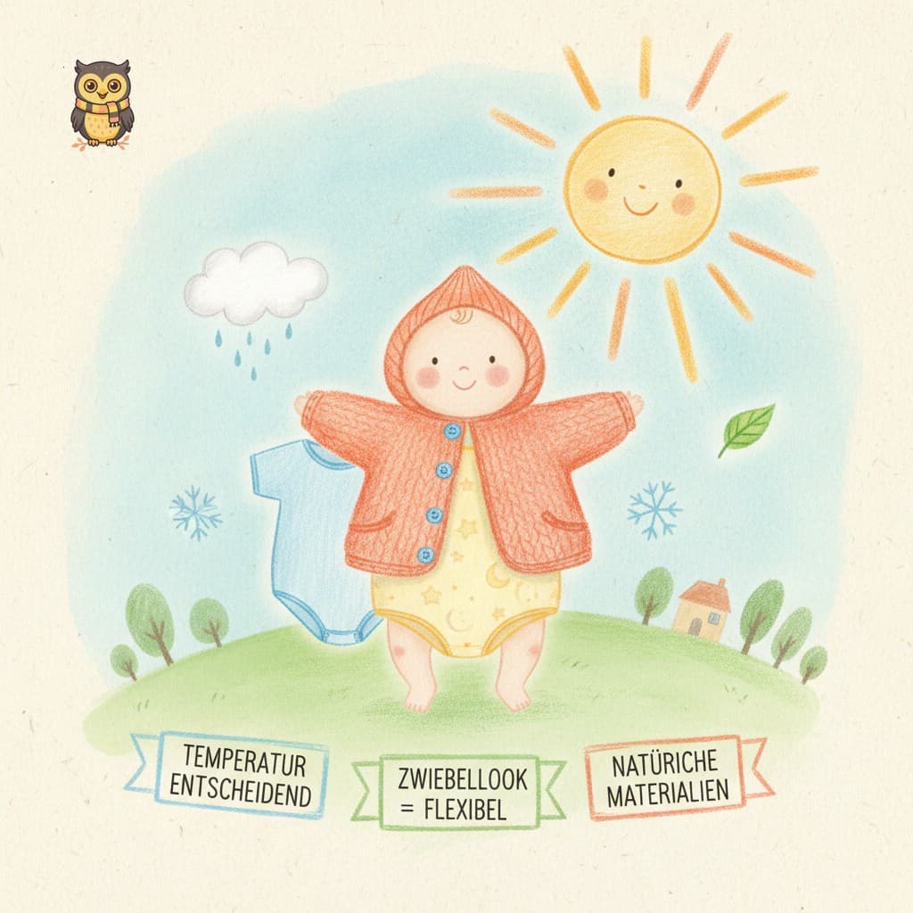 Ratgeber: Was soll ich meinem Baby anziehen? Der große Temperatur-Guide